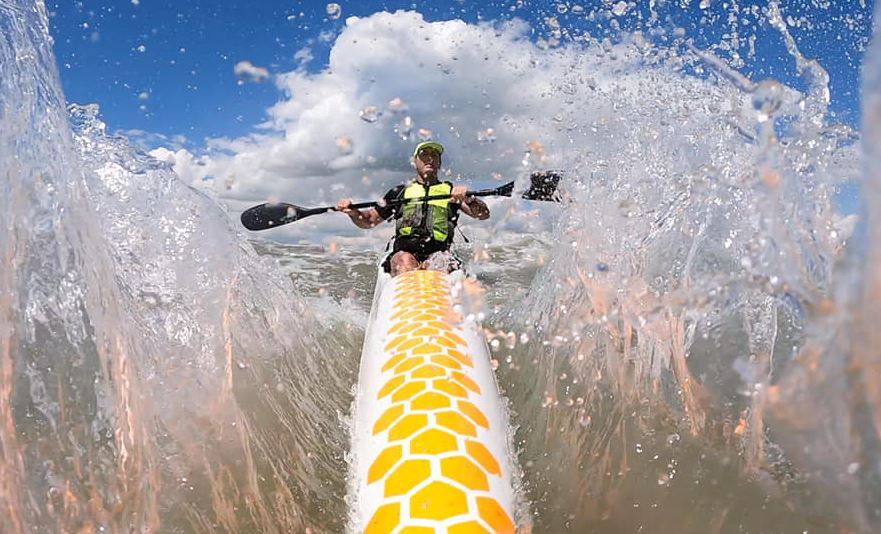 Australian Paddle Sports PaddleZone - Carbonology Sport Boost Double Surf  Ski
